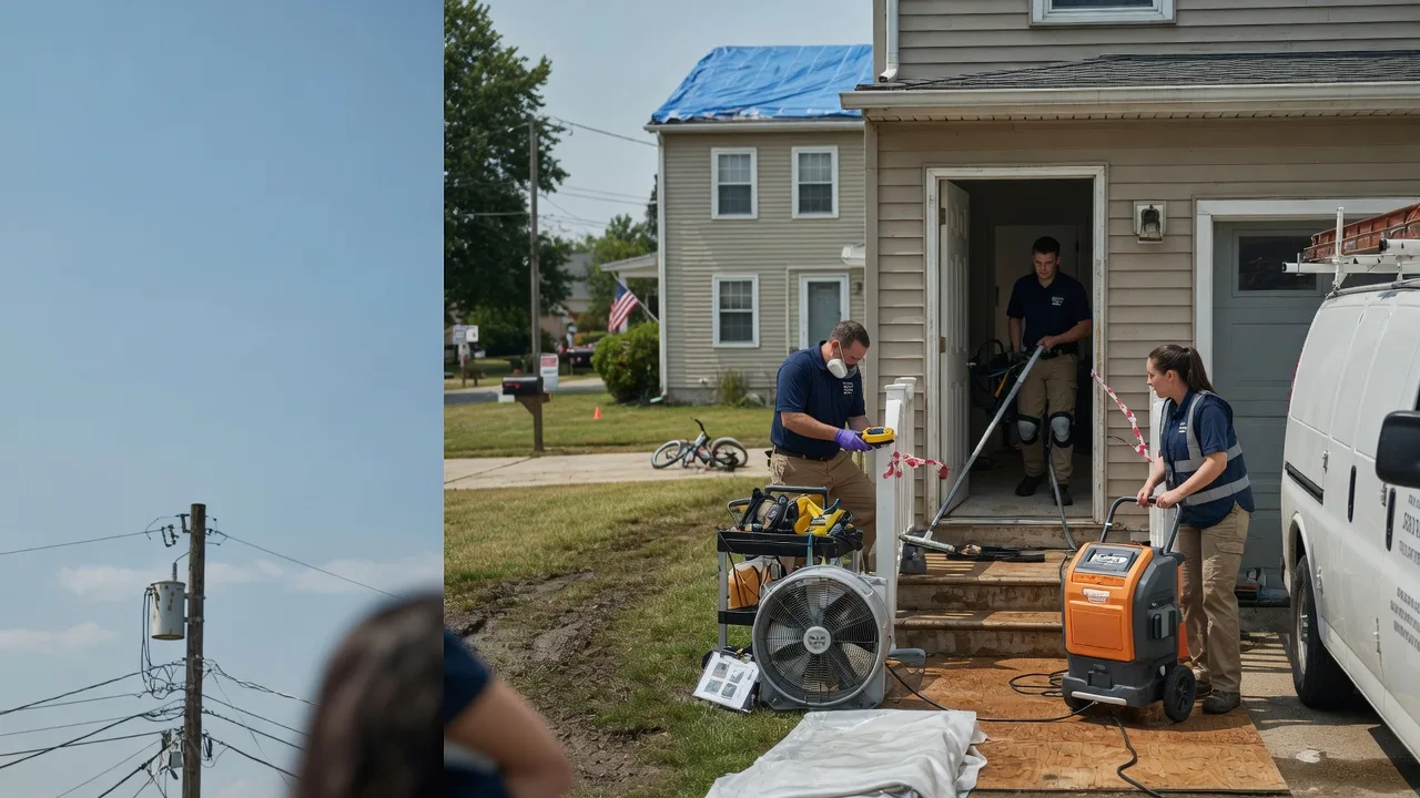 Water Damage Repair in Bellingham, MA near me